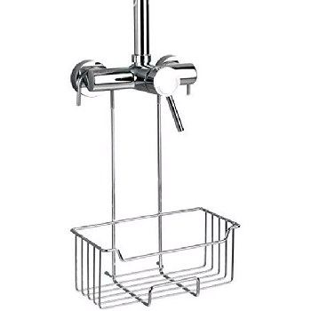 Thermostatic Shower Caddy Black Matt Stainless Steel R Hanging Shower Shelf