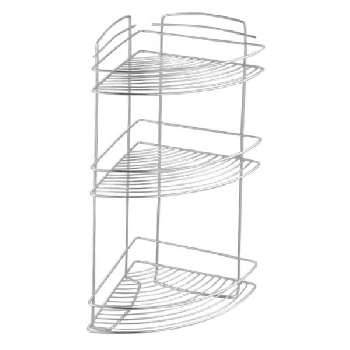 Shower Shelves Bathroom Corner Shelf 3 Shelves Storage Shelf Corner Chrome 