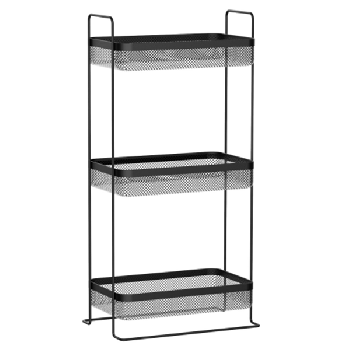 3 Tier Metal storage shelf, storage basket,shower caddy,shower shelf free standing holder
