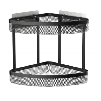 2 tiers Storage Shelf Bathroom Corner  Holder