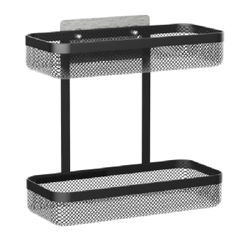2 tiers rectangle Storage Shelf Bathroom Holde