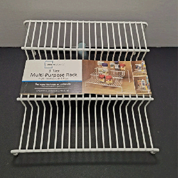 3 tier multi-purpose rack Kitchen Details 3 Tier Spice Rack Shelf Organizer in White