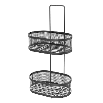 Hanging Two Shelf mesh Shower Caddy 