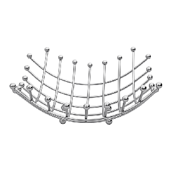ELEGANT NICKEL ZINC ALLOY FRUIT BOWL