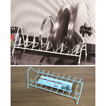 Saucepan Pan Lids Storage Rack 