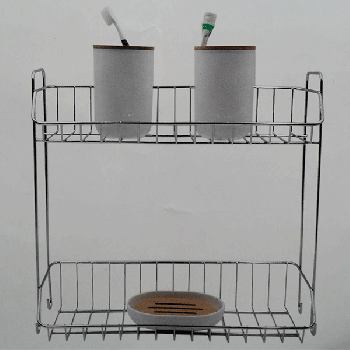 2 Tiers Rectangel shelf