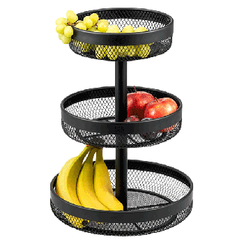 Fruit basket round 3 tiers