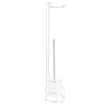 Free Standing Toilet Brush & Roll Holder