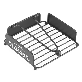 MODERN SLIM  table napkin holder 19x19x6Hcm