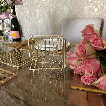 Royal Golden Home Napkin Holder